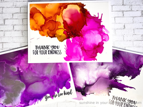 Ranger Alcohol Ink – sunshine in your day by jessie m cards